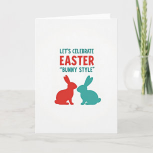 Lets Celebrate Easter Card