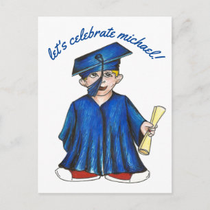 Let's Celebrate Graduation Party Invitation