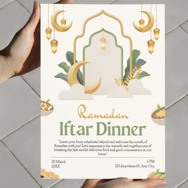 Let's Celebrate Iftar! Playful Ramadan Invitation  (Let's Celebrate Iftar! Playful Ramadan Invitation)