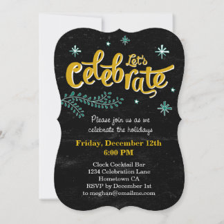 Let's Celebrate Invite