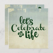 Let's Celebrate life (Front/Back)