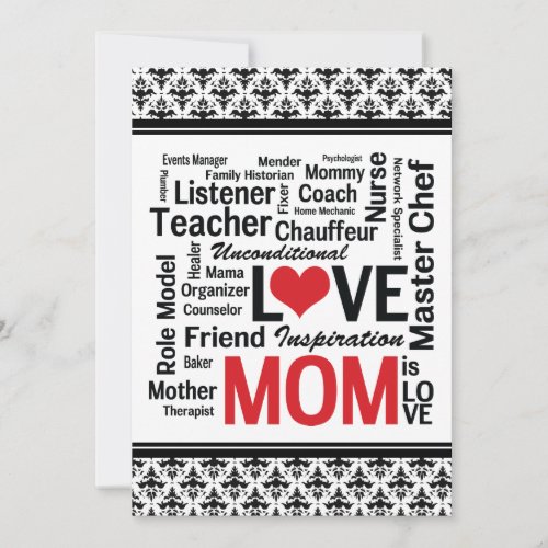 Lets Celebrate Mom Mothers Day Moms Birthday Invitation