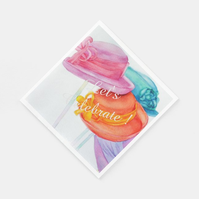 Let's Celebrate Napkins (Corner)