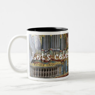 Let's celebrate organs - black mug