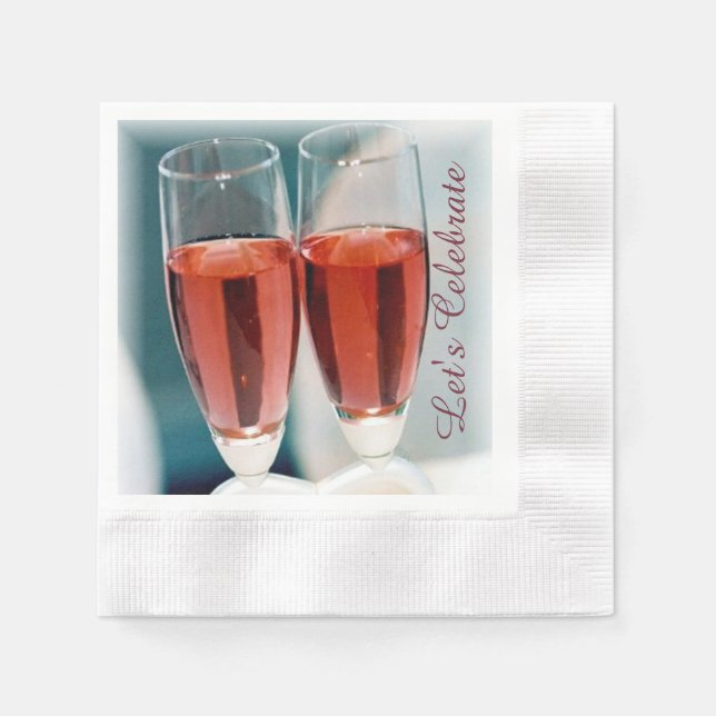 Let's Celebrate Paper Napkins (Front)