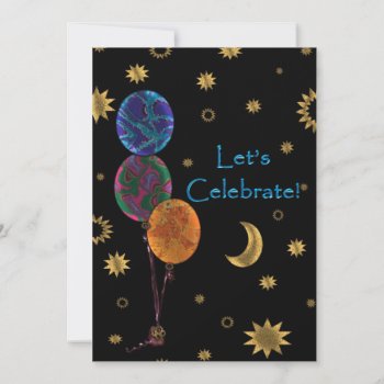 Let's Celebrate - Party Invitations by TrudyWilkerson at Zazzle
