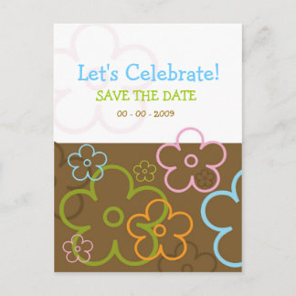 Let's Celebrate Postcard