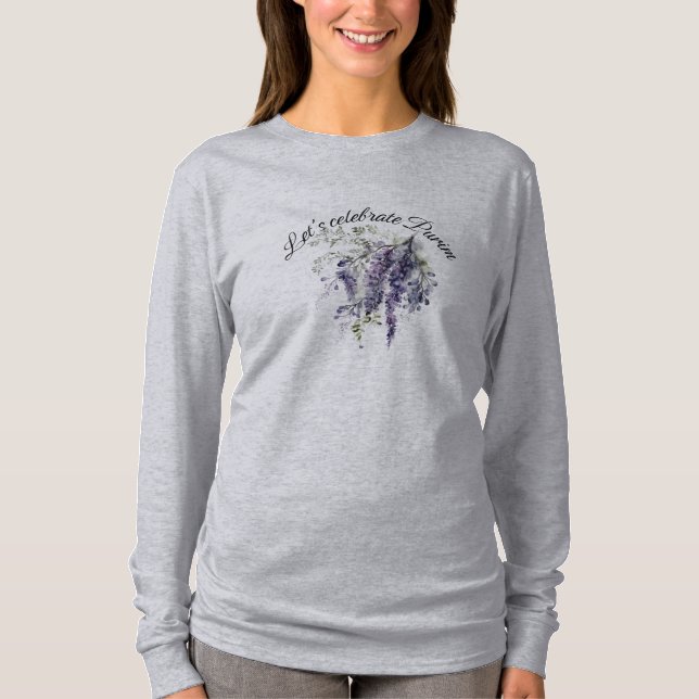 "Let's celebrate Purim'" T-Shirt (Front)