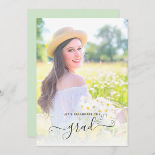 Let's Celebrate the Graduate Photos Invitation
