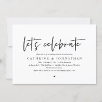 Let's Celebrate, Wedding Rehearsal Dinner Party