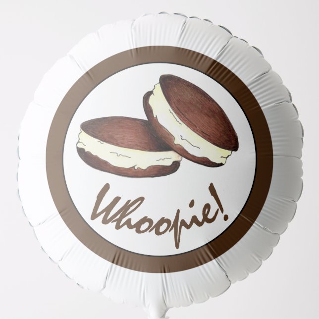 Let's Celebrate! Whoopie Pies Birthday Party Balloon (Front)