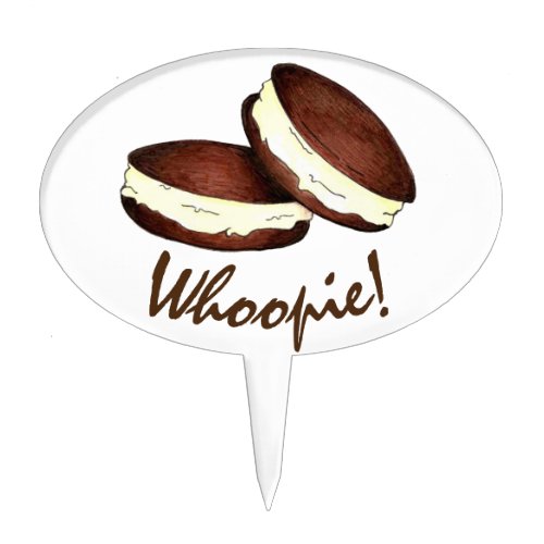 Lets Celebrate Whoopie Pies Birthday Party Cake Topper