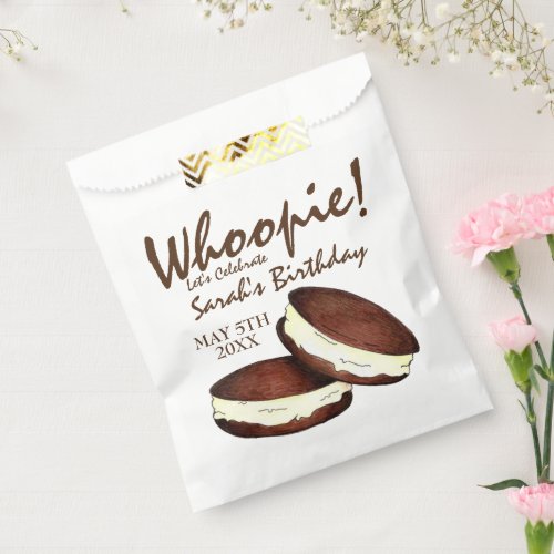 Lets Celebrate Whoopie Pies Birthday Party Favor Bag