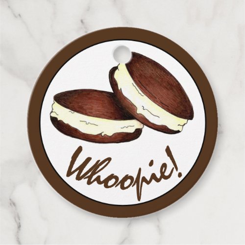 Lets Celebrate Whoopie Pies Birthday Party Favor Tags