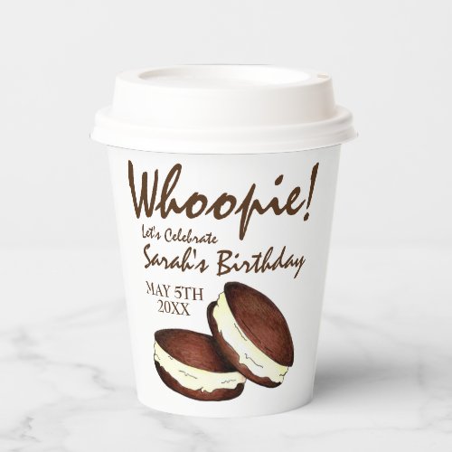Lets Celebrate Whoopie Pies Birthday Party Paper Cups