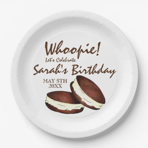 Lets Celebrate Whoopie Pies Birthday Party Paper Plates