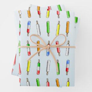 Let's Chill Birthday Wrapping Paper Sheets