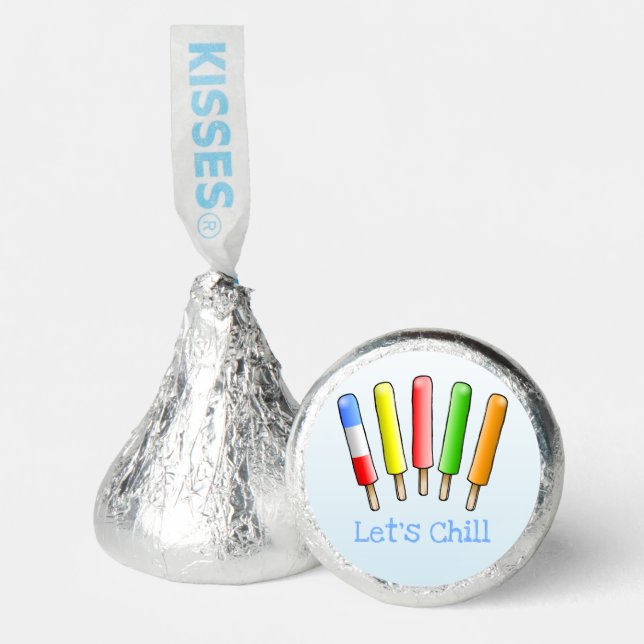 Let's Chill with Soda Popsicles Hershey®'s Kisses® (Front)
