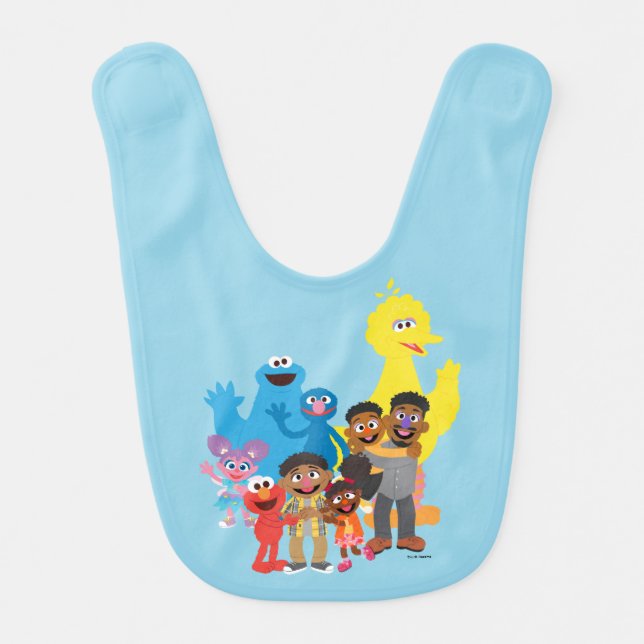 Let's Come Together Baby Bib (Front)