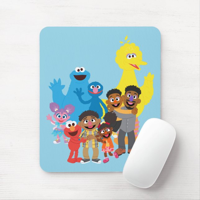 Let's Come Together Mouse Pad (With Mouse)
