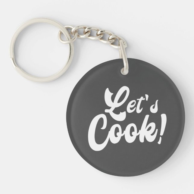 Let's Cook  Keychain (Front)