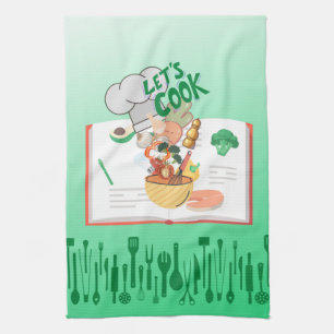 Let's Cook Kids Kitchen Towel