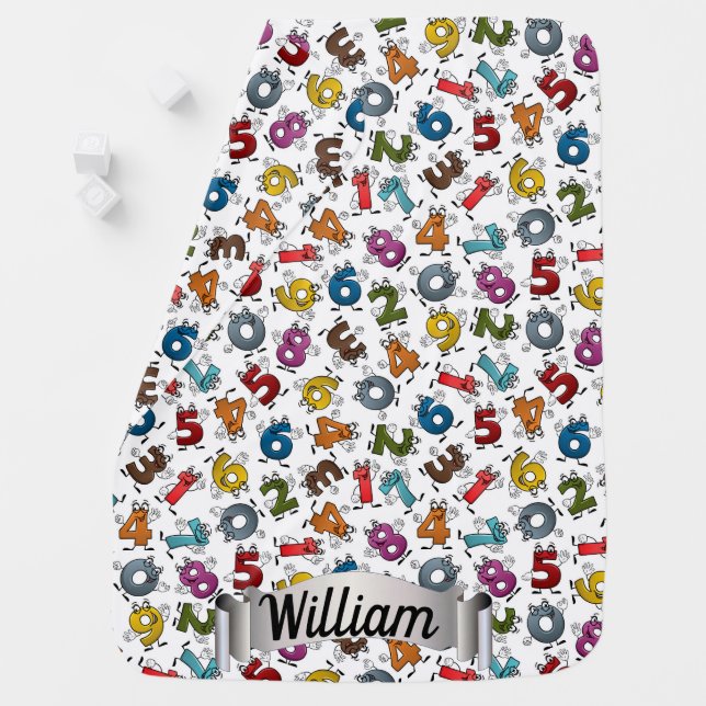 Let's Count Numbers Baby Blanket (In Situ)