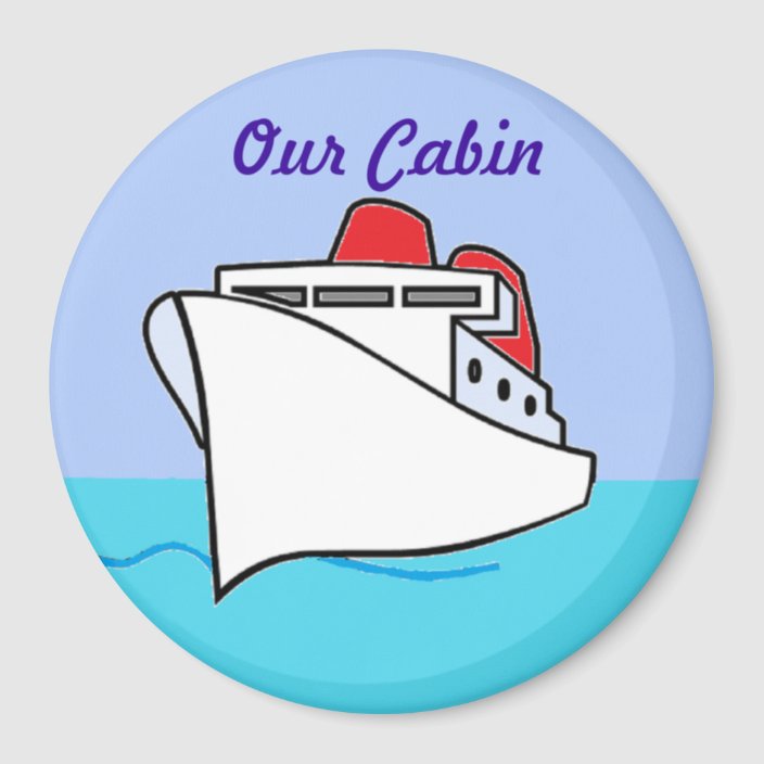 Let's Cruise Cabin Door Marker Magnet | Zazzle.com