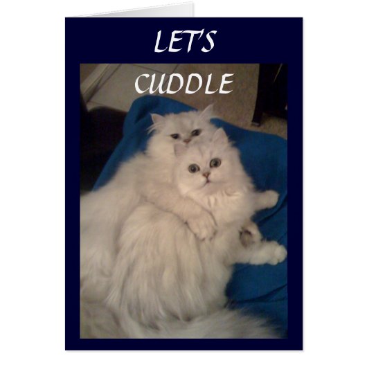 LET'S CUDDLE CARDS (Front)