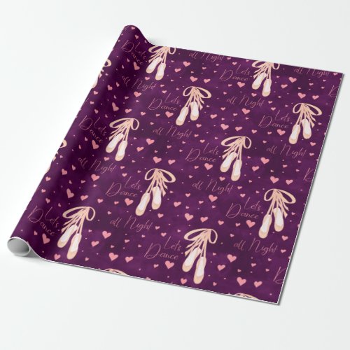 Lets Dance All Night Wrapping Paper