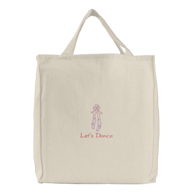 Let's Dance Embroidered Bag (Front)