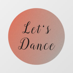Let's Dance Floor Decals