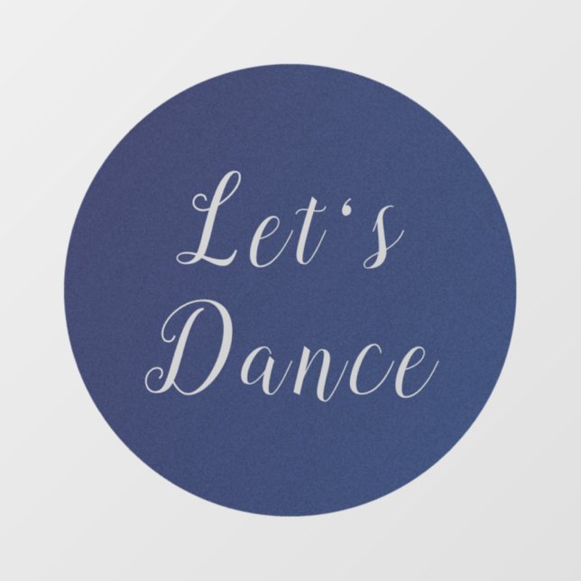 Let's Dance   Floor Decals (Front)