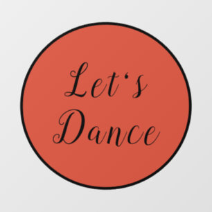 Let's Dance Floor Decals