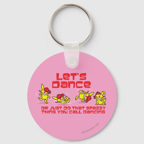 Lets Dance Keychain