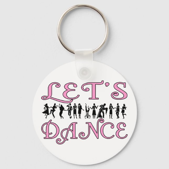 Let's Dance Keychain (Front)