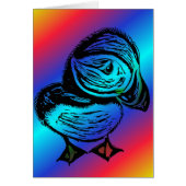 Let's Dance Puffin Card (Front)