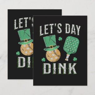 Let's day dink funny pickleball card