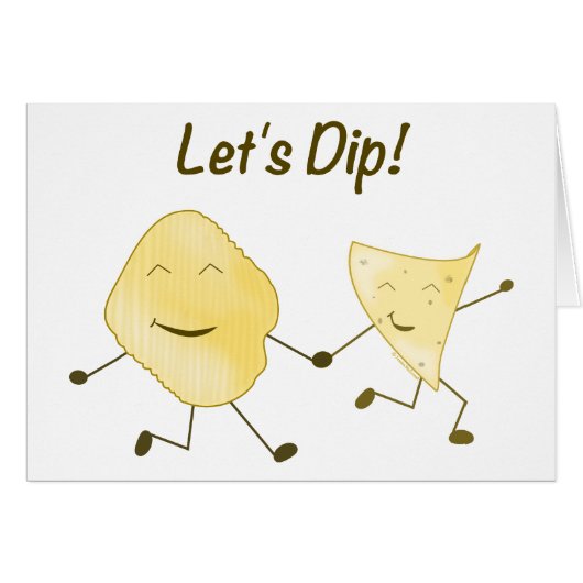 Let's Dip! Cards (Front Horizontal)