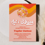 Let's Disco Retro 70s Birthday Party Invitation<br><div class="desc">This is a Let's Disco Retro 70s Birthday Party Invitation!</div>