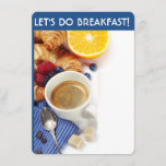 Let's Do Breakfast Invitations
