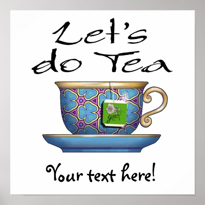 Let's do Tea   007 Print