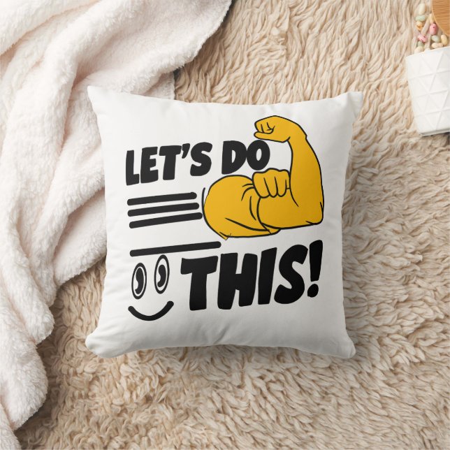 Let's do this  throw pillow (Blanket)