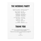 Let's Do This Wedding Timeline Program