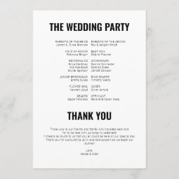 Let's Do This Wedding Timeline Program | Zazzle