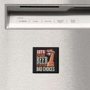 Let's Drink Beer Magnet