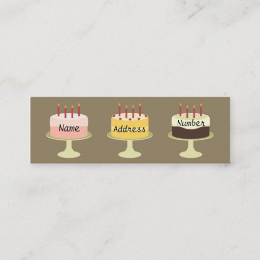 Customizable Let's Eat! Business Card