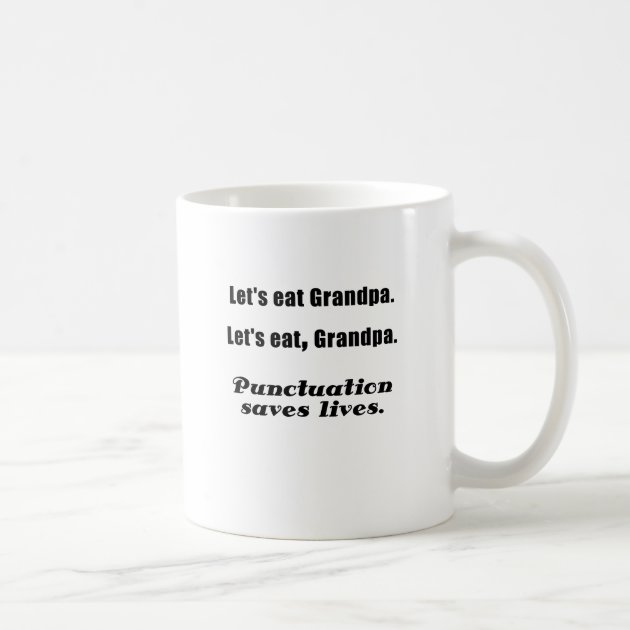 Let'S Eat Grandma Commas Save Lives Ceramic Coffee Tea Mug Cup 