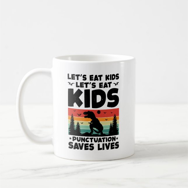 Let's Eat, Kids - Coffee Mug (Left)