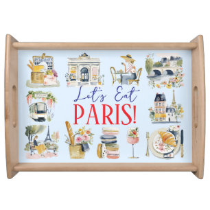 Let's Eat Paris! Serving Tray